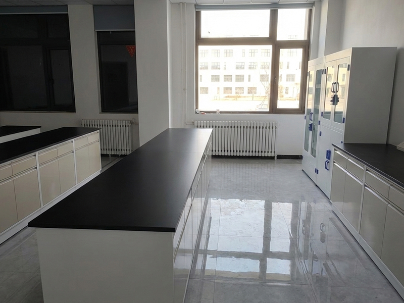 full steel laboratory bench