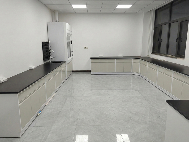 full steel laboratory bench